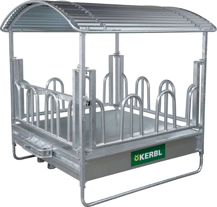 KERBL Viereckraufe mit Palisadenfressgitter KERBL Viereckraufe mit Palisadenfressgitter